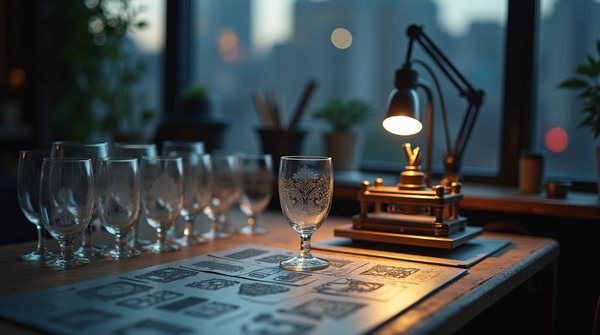 Créez vos verres gravés personnalisés en un clin d'œil